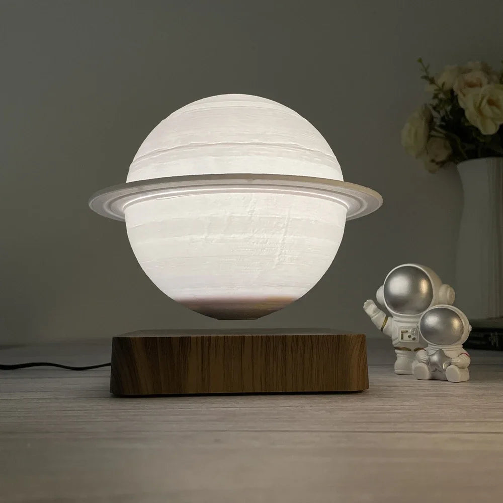 Magnetic SATURN 3D Levitating Lamp