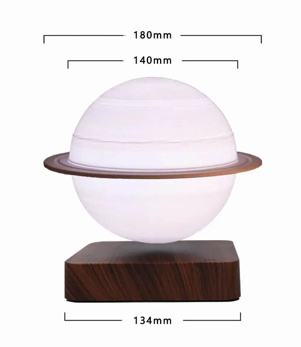 Magnetic SATURN 3D Levitating Lamp