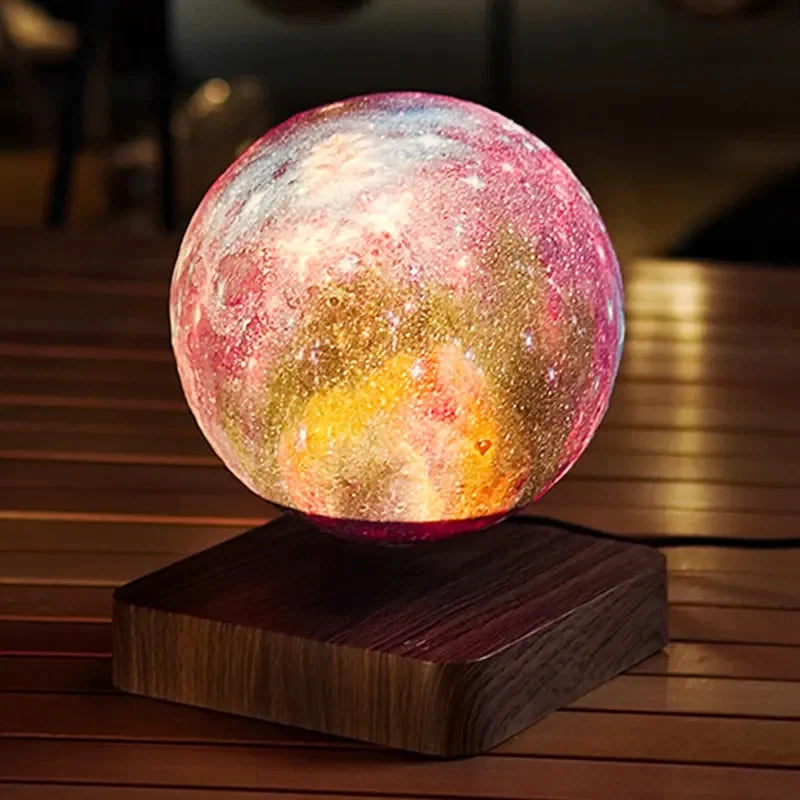 Levitating 3D Galactic Star Lamp