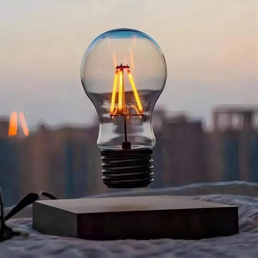 Magnetic Bulb Levitation Lamp