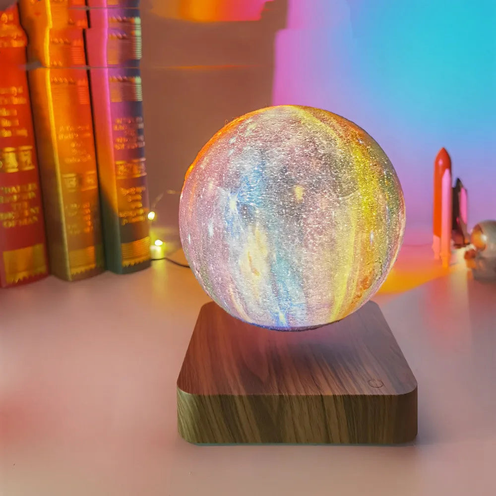 Levitating 3D Galactic Star Lamp