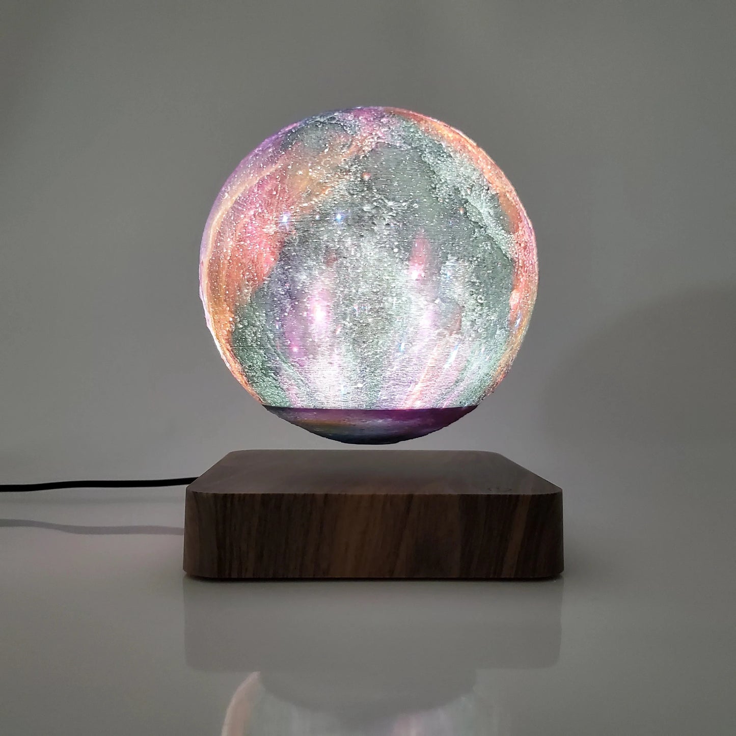 Levitating 3D Galactic Star Lamp