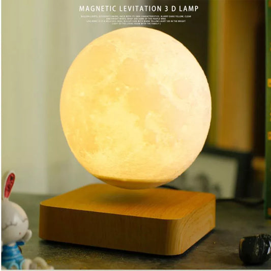 The Floating Lamp, Magnetic Levitation Moon 3D LED