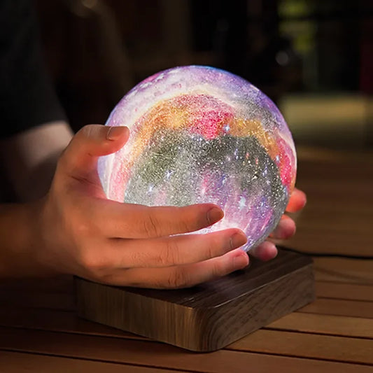 Levitating 3D Galactic Star Lamp